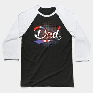 Croatian Dad - Gift for Croatian From Croatia Baseball T-Shirt